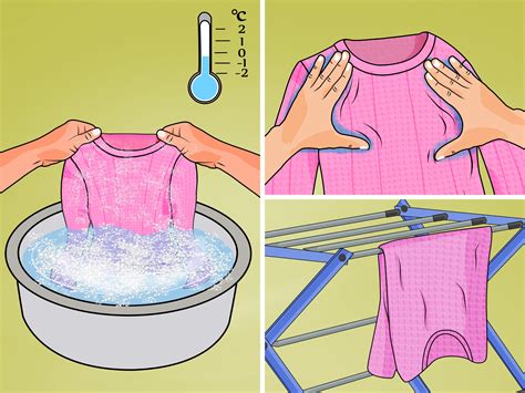 how to shrink stretched clothes.